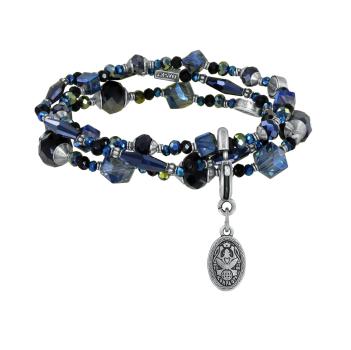 Schwarz - Petit Glamour d'Afrique Armband von Konplott - passend zu Indian Summer
